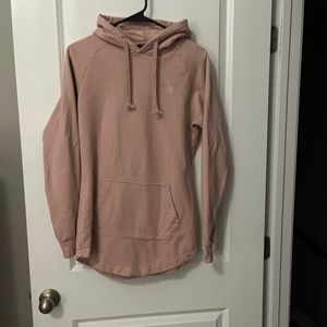 The NorthFace pink womens sweatshirt